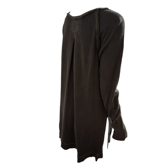 Zara Women's size Small Oversized Mini Whimsigoth Witchcore Mock Sweater Dress - Picture 11 of 12